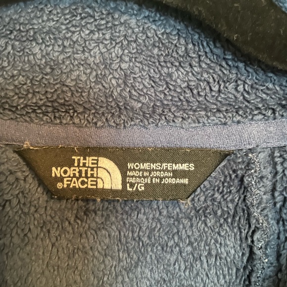 The North Face Women’s Blue Large Zip Up Jacket - Picture 3 of 4